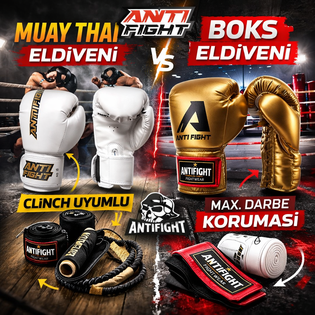 Muay Thai Eldivenleri ile Boks Eldiveni Farkı