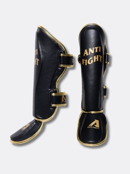 Siyah Gold Yazılı Pro Kaval ve Ayak Üstü Koruyucu