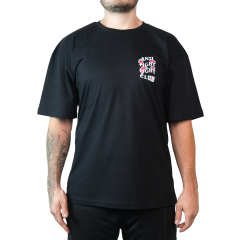 Anti Fight Fight Club Black Rose T-shirt Oversize