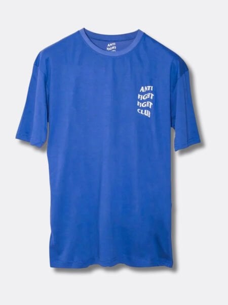 Anti Fight Fight Club Sax Blue Oversize T-shirt