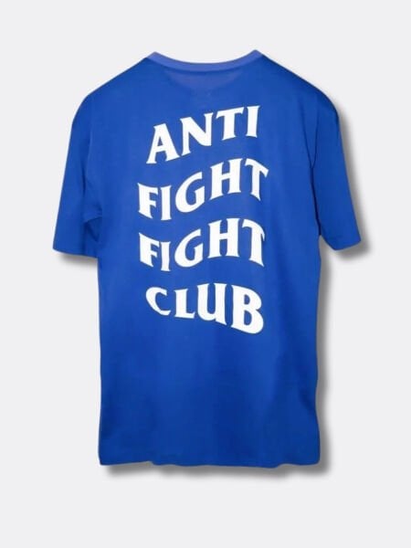 Anti Fight Fight Club Sax Blue Oversize T-shirt