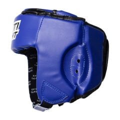 Boks - Kick Boks - Muay Thai Kaskı Mavi - L/XL (170 - 200 cm Boy)