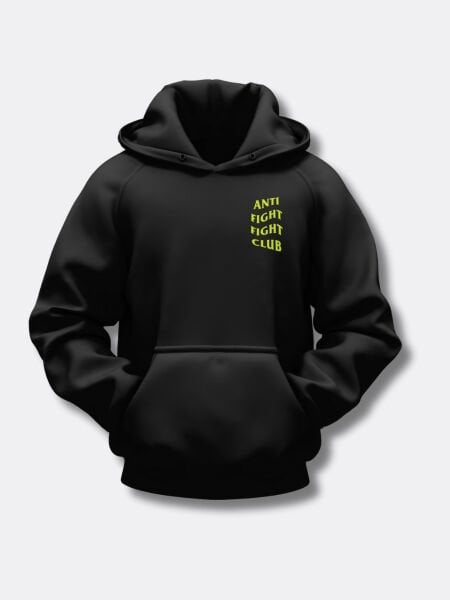 AntiFight Neon Hoodie kapüşonlu sweatshirt