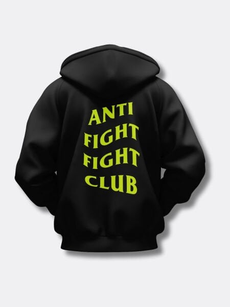 AntiFight Neon Hoodie kapüşonlu sweatshirt