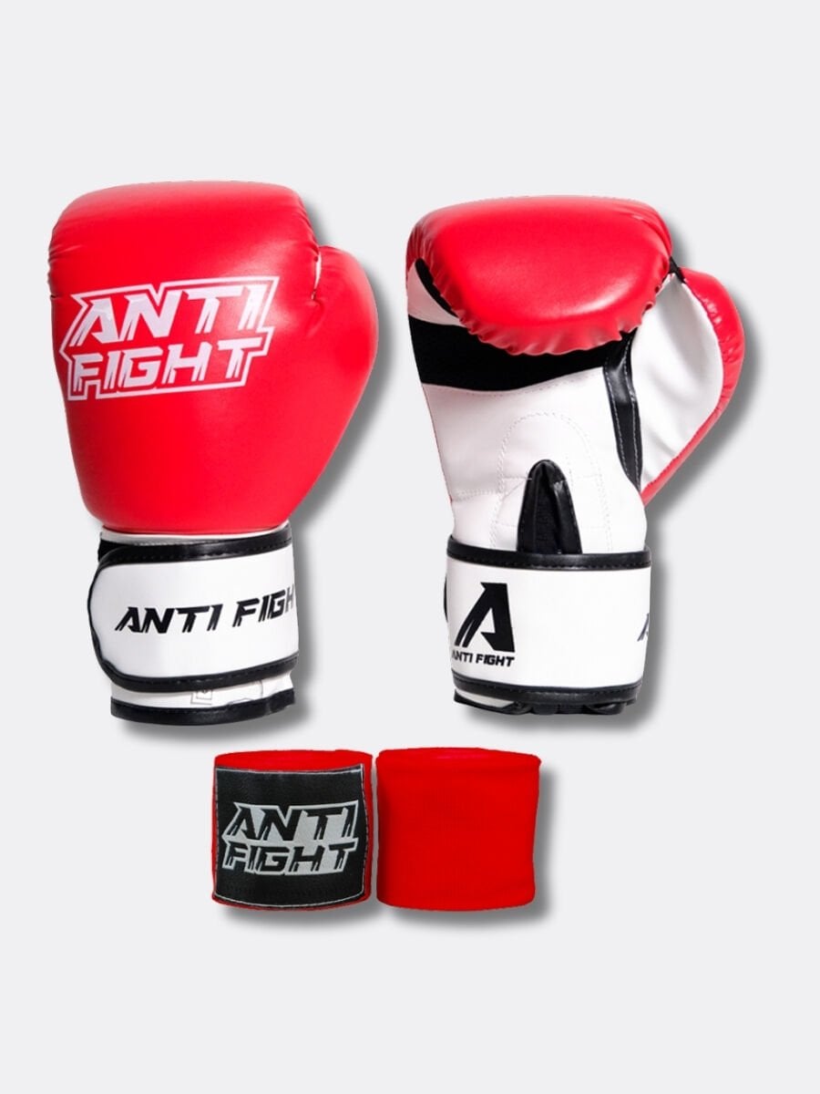 Çocuk Boks Başlangıç Seti 6 oz ve 8 oz boks eldiveni çocuk boks bandajı