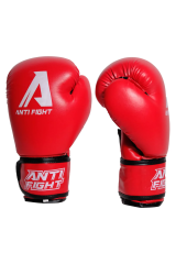 AntiFight Klasik Kırmızı Boks Eldiveni