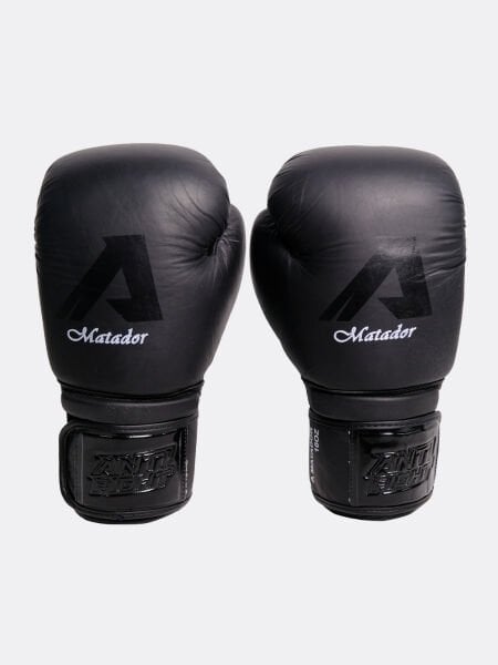 Matt Matador Deri Siyah Boks Eldiveni