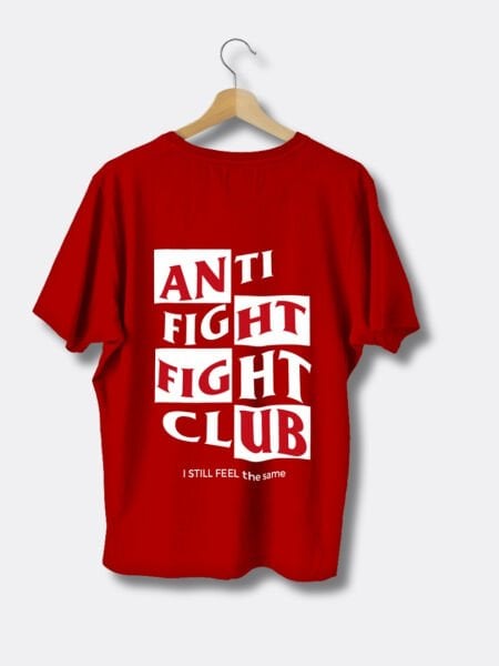 AFFC Red Vibes Only Kırmızı Oversize Tişört