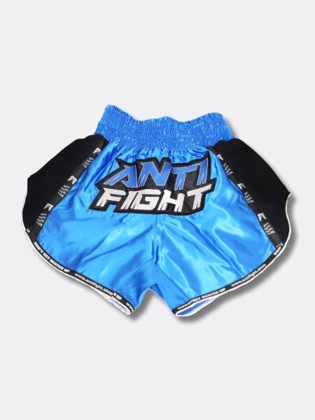 AntiFight Klasik Mavi Kickboks Muaythai Şortu