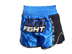 AntiFight Klasik Mavi Kickboks Muaythai Şortu