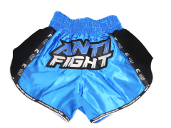 AntiFight Klasik Mavi Kickboks Muaythai Şortu