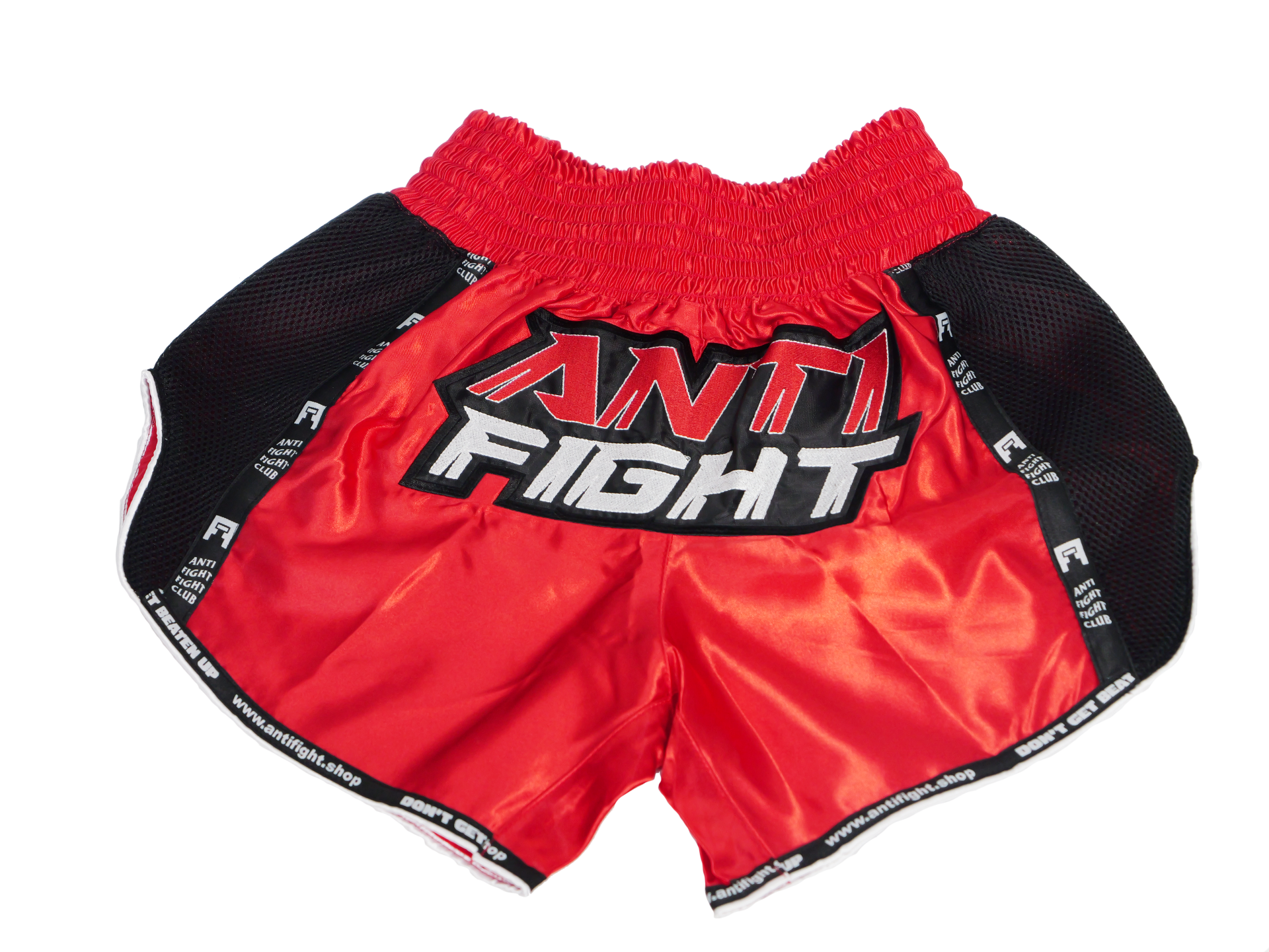 AntiFight Klasik Kırmızı Kickboks Muaythai Şortu