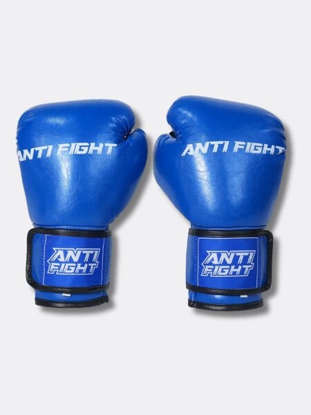 Mavi Metalik Boks Eldiveni